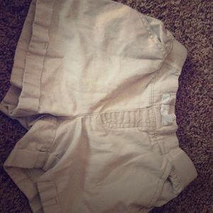 Tan shorts